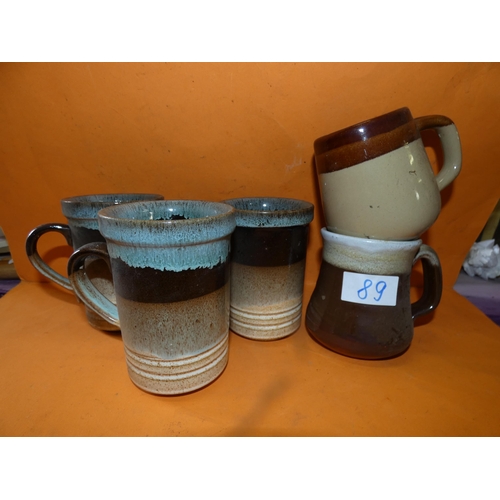 89 - QUALITY CERAMIC CUPS