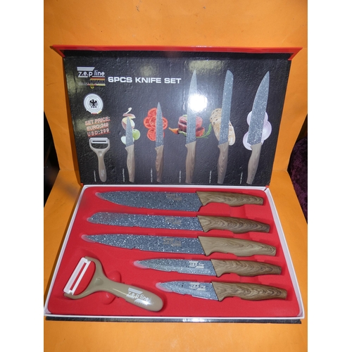 205 - 6 PCS KNIFE SET