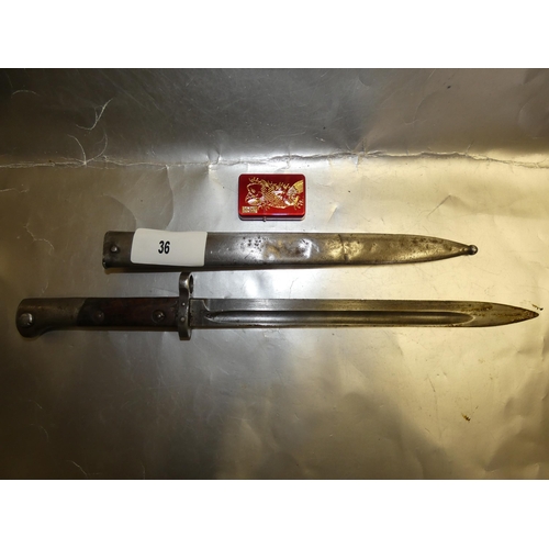 36 - GERMAN BAYONET