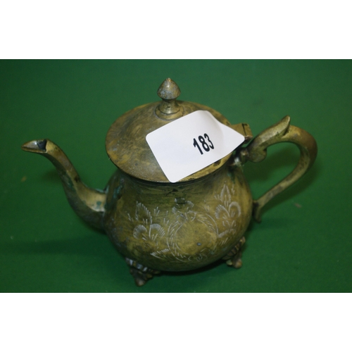 BRASS TEAPOT
