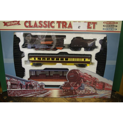 47 - SUPER RETRO CLASSIC TRAIN SET