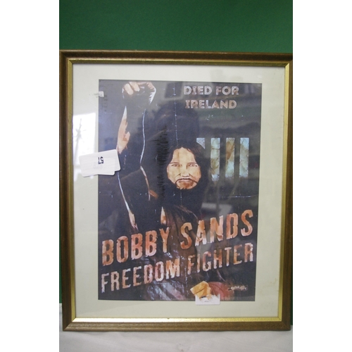 57 - BOBBY SANDS PRINT