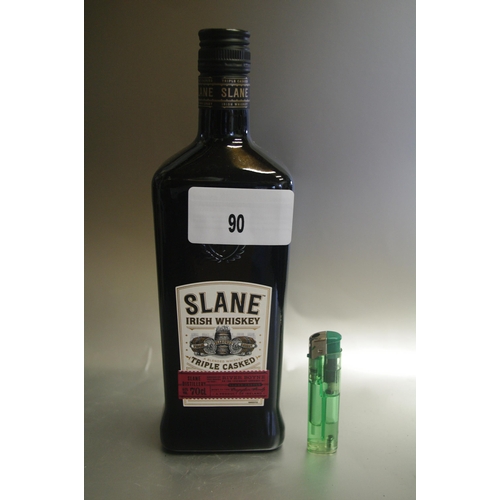 90 - SLANE IRISH WHISKEY TRIPLE DISTILLED