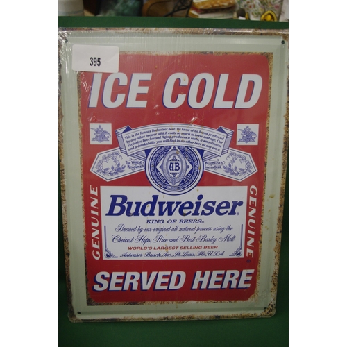 Budweiser Tin Sign H40 X 30cm