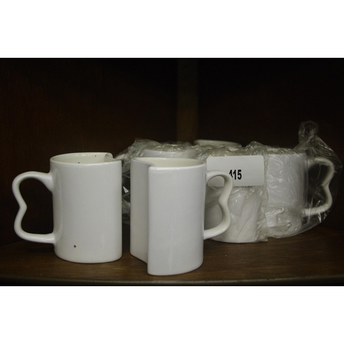 415 - LOT OF NOVELTY MUGS