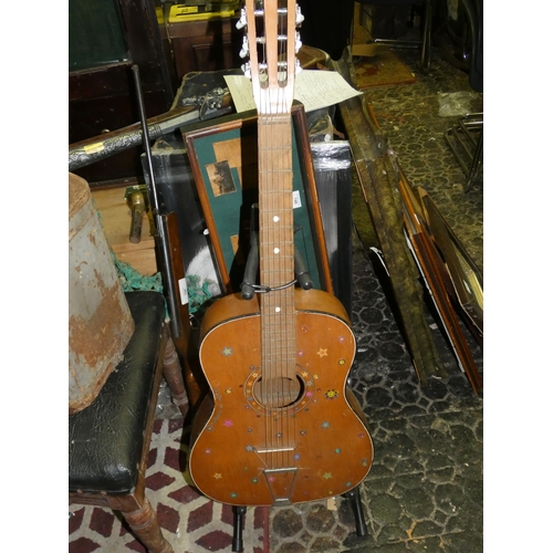 739 - GUITAR ON STAND