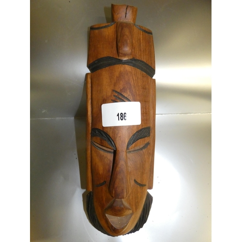 WOODEN ETHNIC MASK