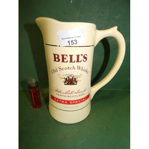 153 - LARGE BELLS SCOTCH WHISKEY JUG