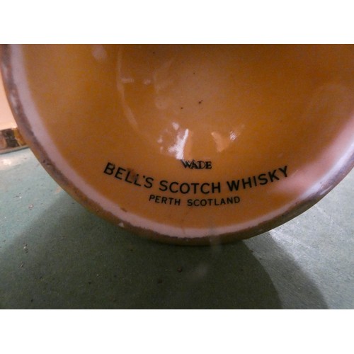 151 - 2 WADE BELLS SCOTCH WISKEY DECANTERS