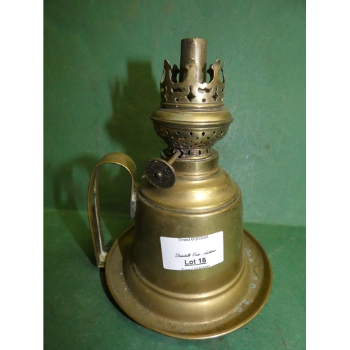 18 - OLD OIL LAMP-BASE