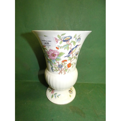 25 - AYNSLEY VASE