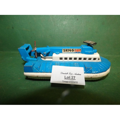 27 - MATCHBOX SUPERKINGS K-22 SEN6 SEASPEED HOVERCRAFT