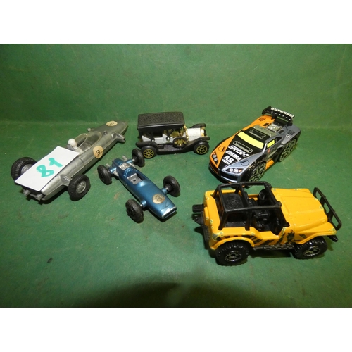 81 - LOT OF CARS MODEL