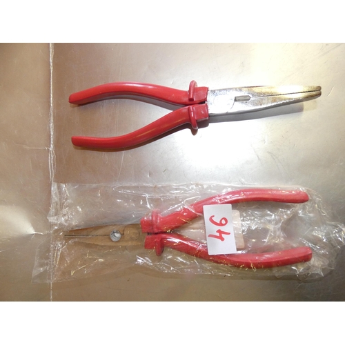 46 - PAIR OF PLIERS