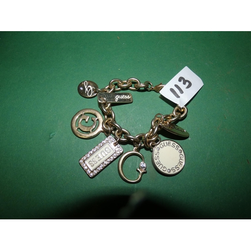 113 - CHARM GUESS BRACELET