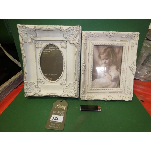 121 - 2 HOMEWORKS PHOTO FRAMES