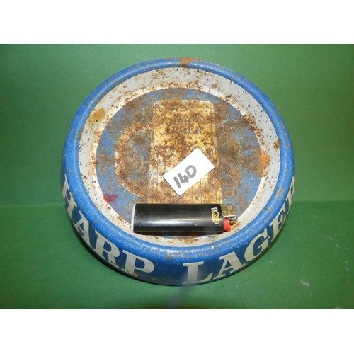 140 - HARP LAGER ASHTRAY