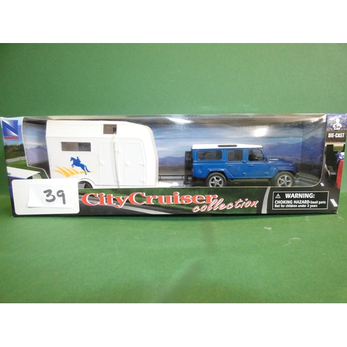 39 - DIE CAST CITY CRUISER MODEL