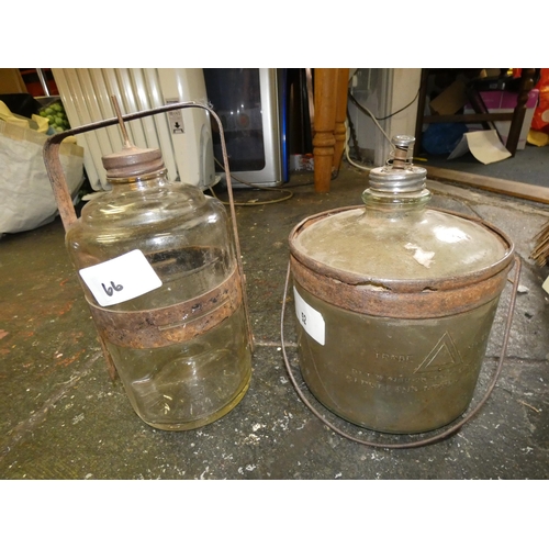 66 - 2 OLD OIL JARS