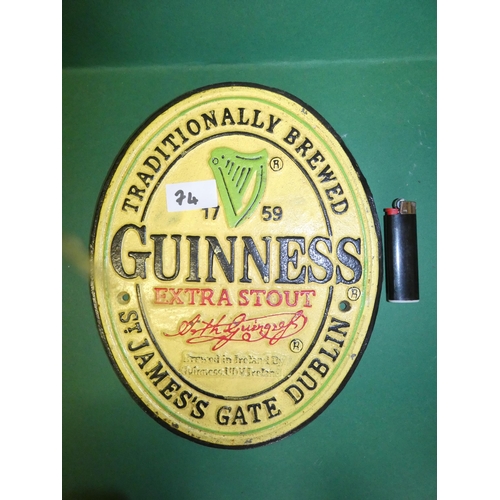 74 - GUINNESS CAST SIGN