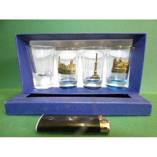 13 - DECORATIVE SHANHAI SHOT GLASSES