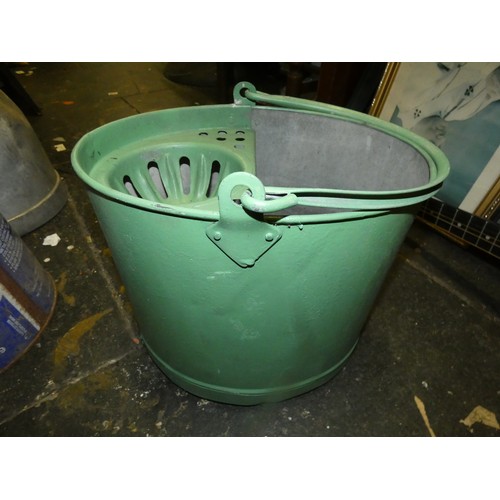 86 - VINTAGE ALUMINIUM MOP BUCKET