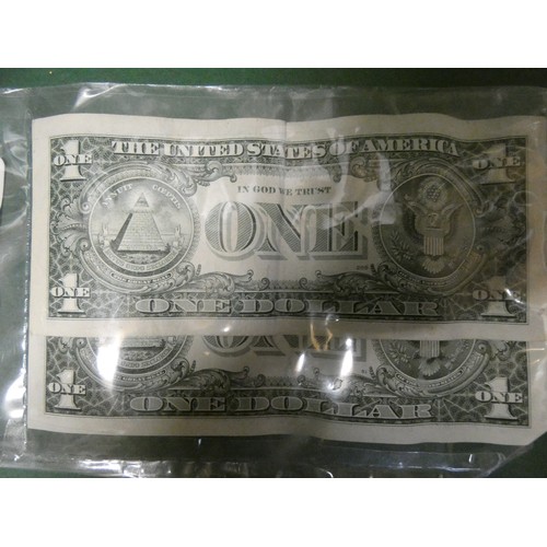 112 - 2 AMERICAN ONE DOLLAR NOTES