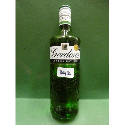 342 - GORDON'S LONDON DRY GIN