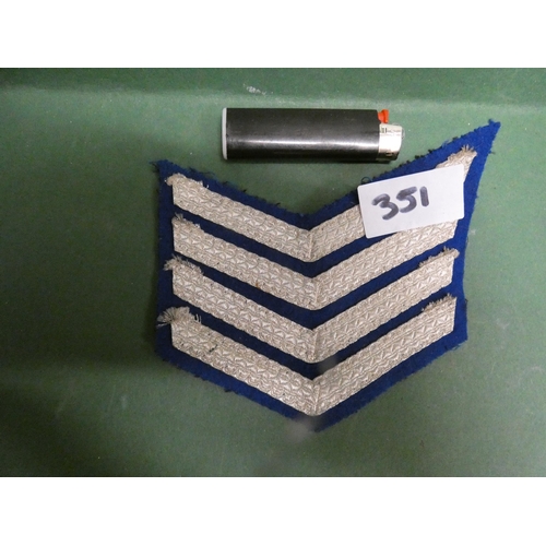 351 - MILITARY STRIPE BADGE