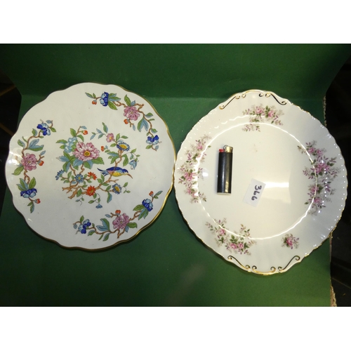 366 - ROYAL ALBERT AND  AYNSLEY PLATES