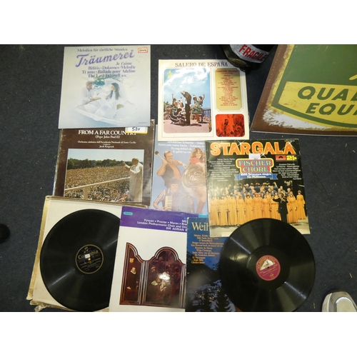 520 - ASSORTED LOT OF VINYLS