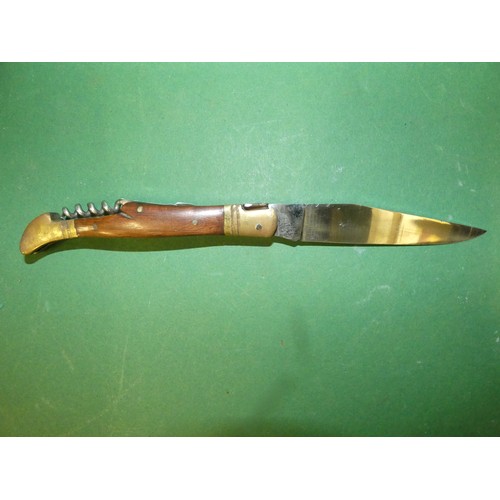 320 - LAGUIOLE LE RUSTIQUE KNIFE WITH CORKSCREW- NUMBER 1421