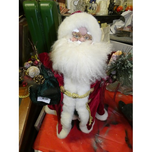 60 - SANTA FIGURЕ h65 cm approx