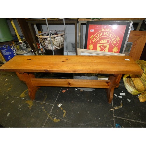 181 - WOODEN COTTAGE BENCH