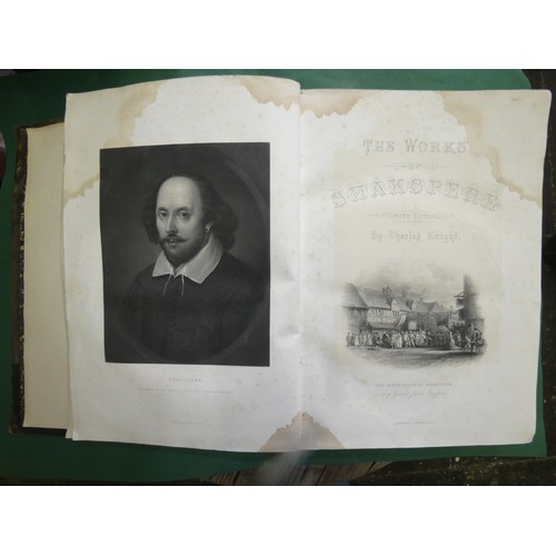 532 - WORKS OF SHAKSPERE VOL.1 IMPERIAL EDITION -WITH SIGN-1883.
 VERY OLD WORKS  with all of his plays  a... 