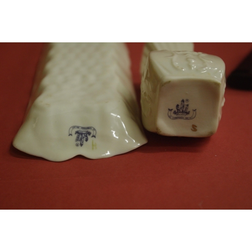 207 - 2 PIECES OF BELLEEK