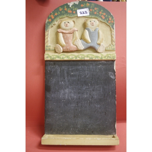 222 - VINTAGE NOTICE BOARD