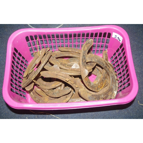 294 - LOT OF HORSESHOES