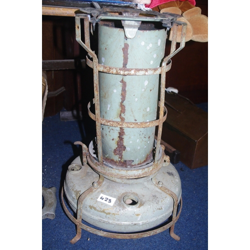 423 - 1950s Aladdin Blue Flame Heater