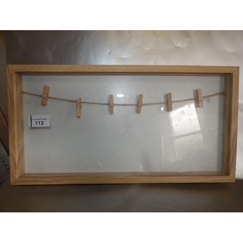 113 - DECORATIVE PHOTO FRAME