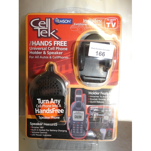 166 - HANDS FREE CELL TEK