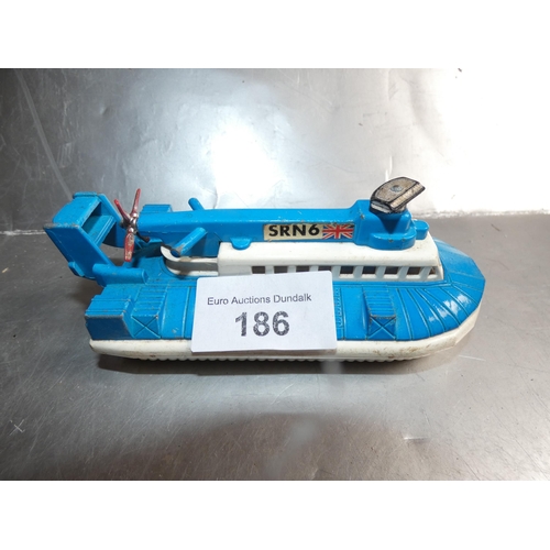 186 - MATCHBOX SUPERKINGS K-22 SEN6 SEASPEED HOVERCRAFT