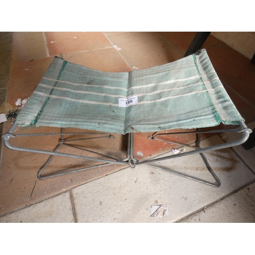 195 - FOLDING FISHING STOOL