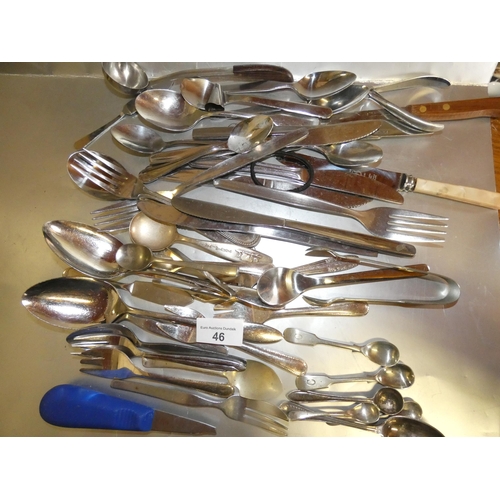 46 - LARGE CUTLERY LOT