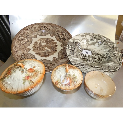 49 - COLLECTABLE PLATES AND SMALL BOWLS