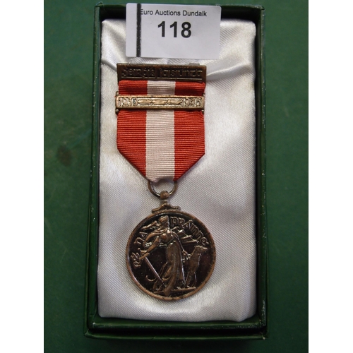 118 - NATIONAL SERVICE MEDAL