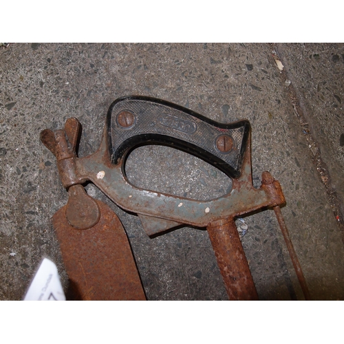 57 - OLD INDUSTRIAL HACKSAW