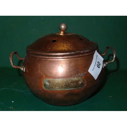 60 - COPPER POT