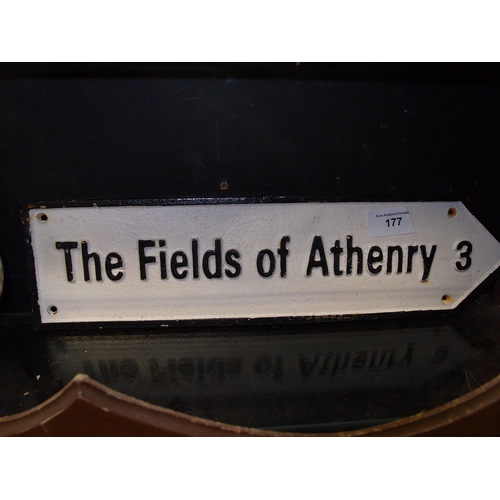 177 - THE FIELDS OF ATHENRY CAST SIGN