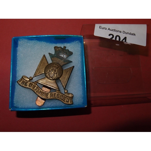 204 - THE WILTSHIRE REGIMENT BADGE